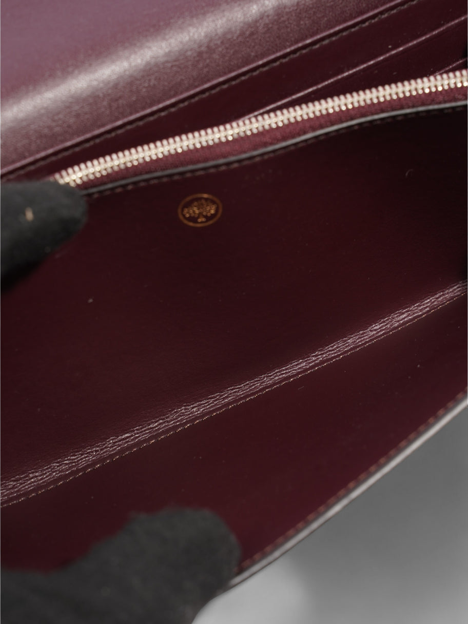 Mulberry Continental Wallet Taupe Calfskin Leather Image 7
