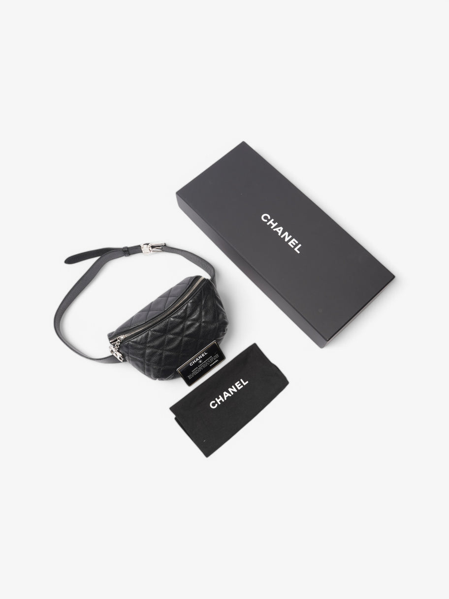 Chanel CC Quilted Waist bag Black Leather Image 10