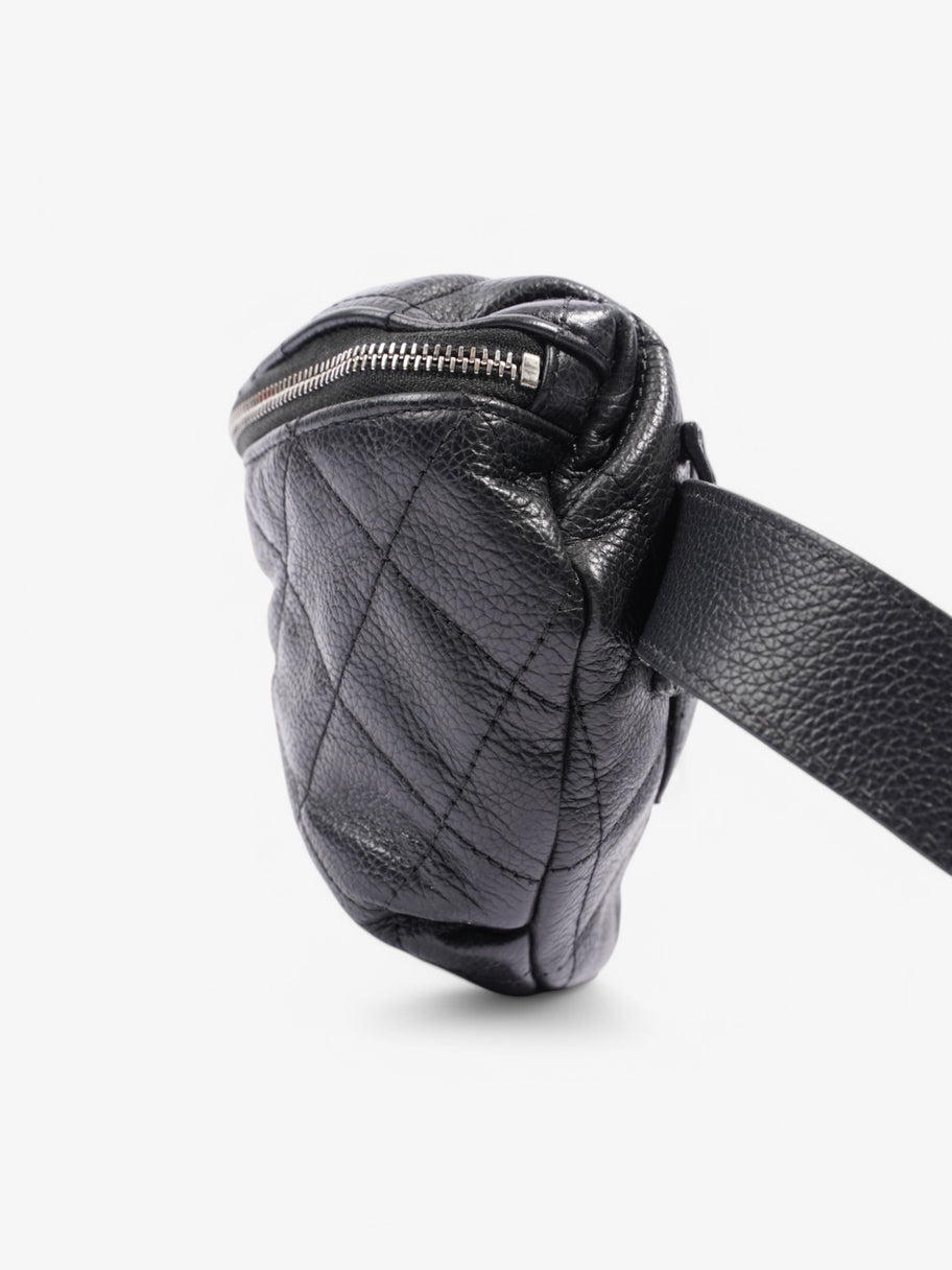 Chanel CC Quilted Waist bag Black Leather Image 3