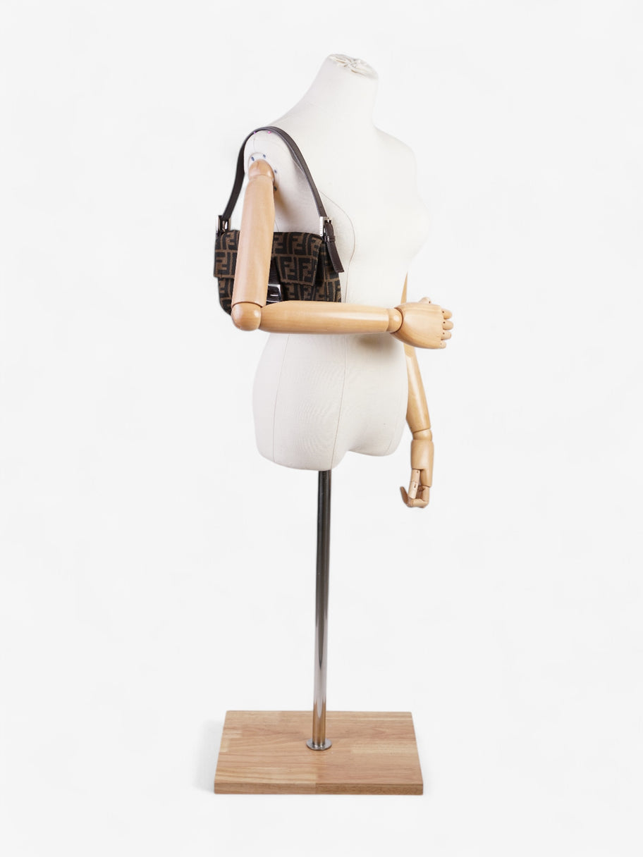 Fendi Baguette Tobacco / Brown Canvas Image 2