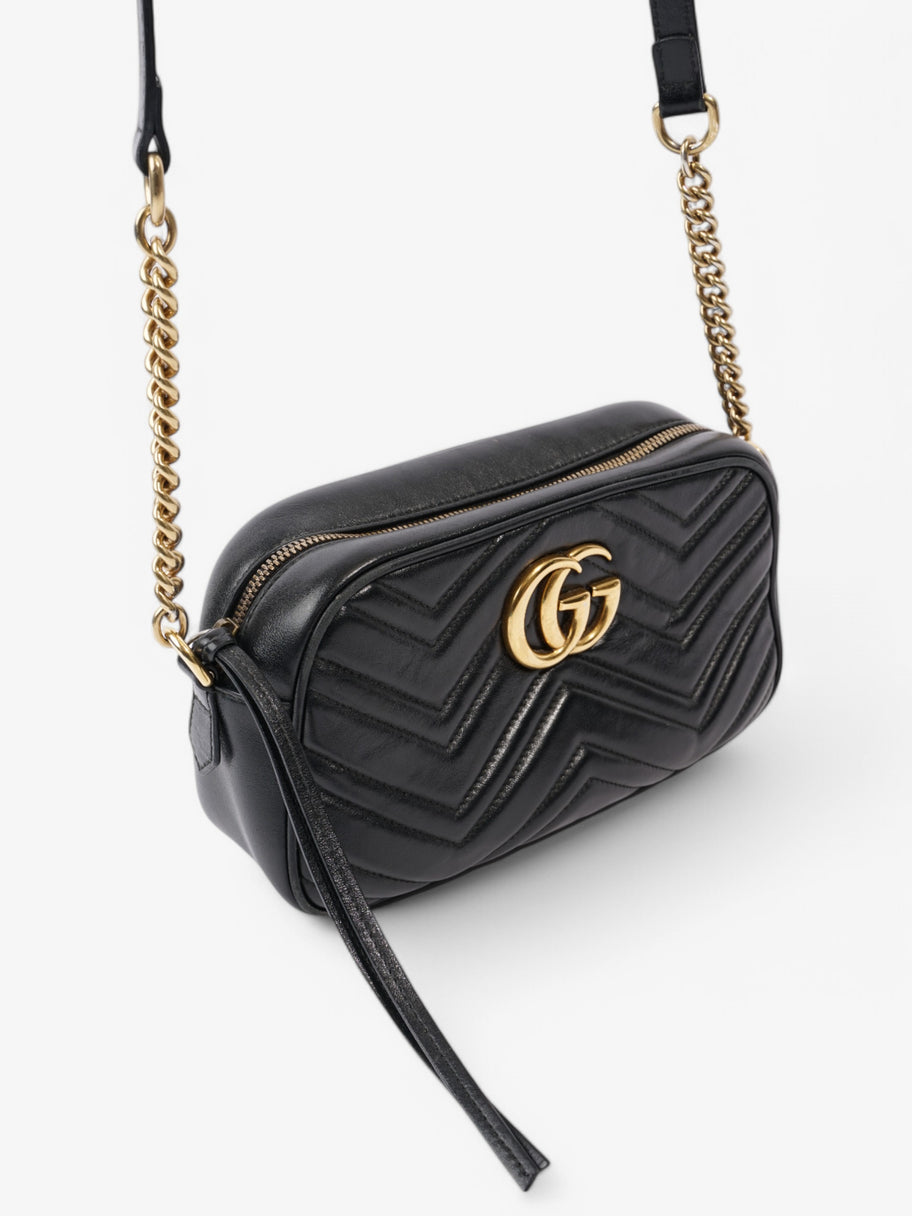 Gucci GG Marmont Black Matelasse Leather Small Image 7