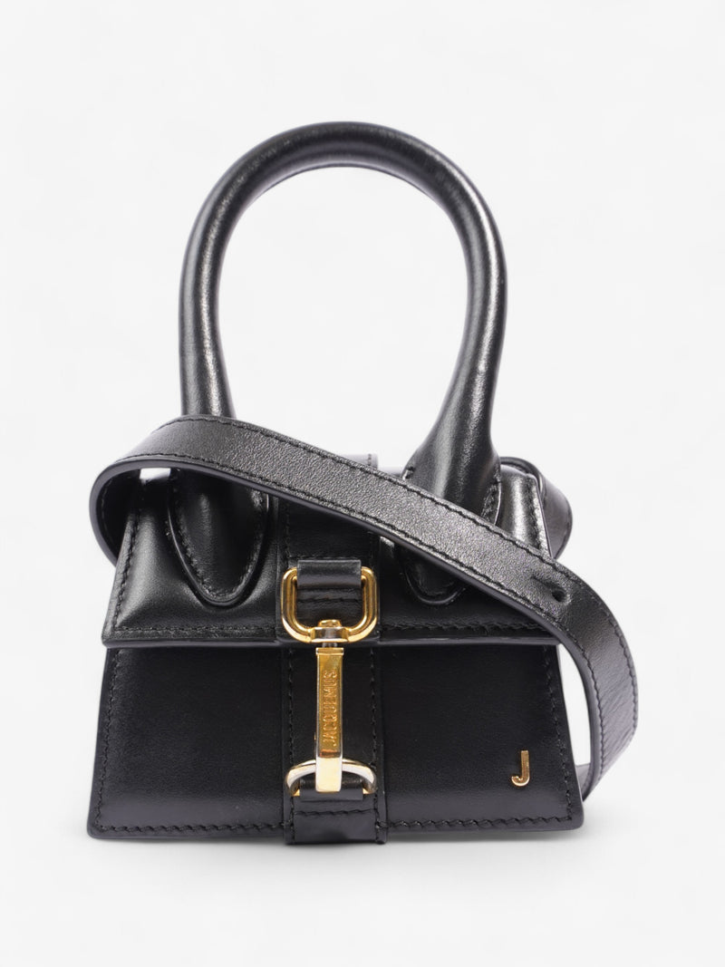  Jacquemus Le Chiquito Montagne Black Leather