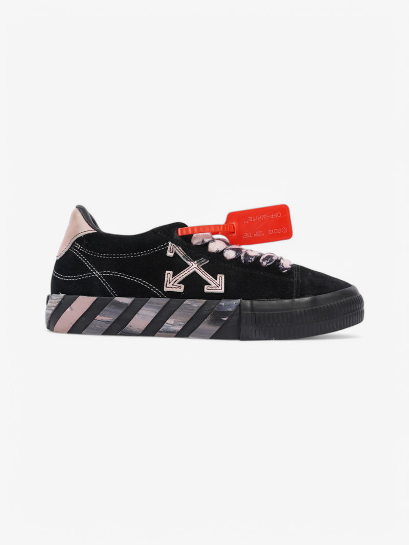 Off White Vulcanised Low-top Black / Pink Suede EU 39 UK 6