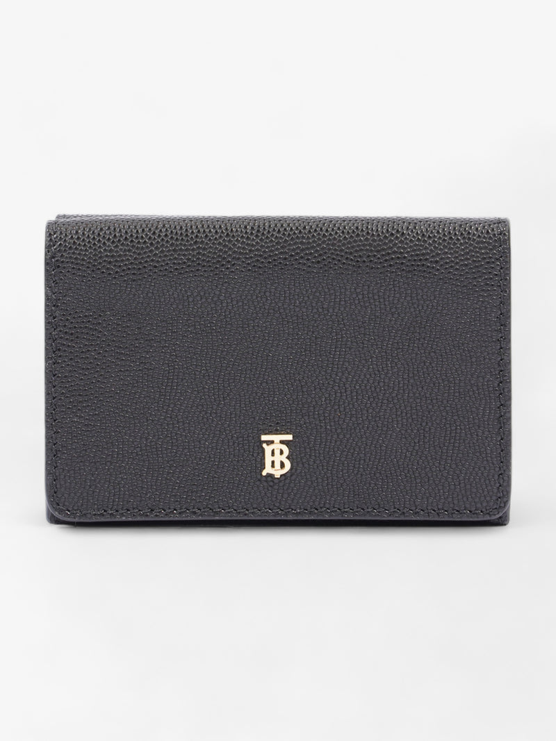  Burberry Lark TB Wallet Black Calfskin Leather