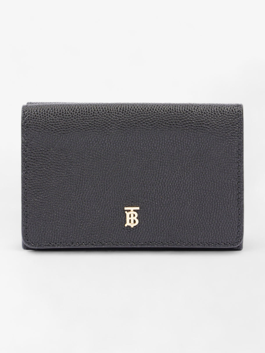Burberry Lark TB Wallet Black Calfskin Leather Image 1