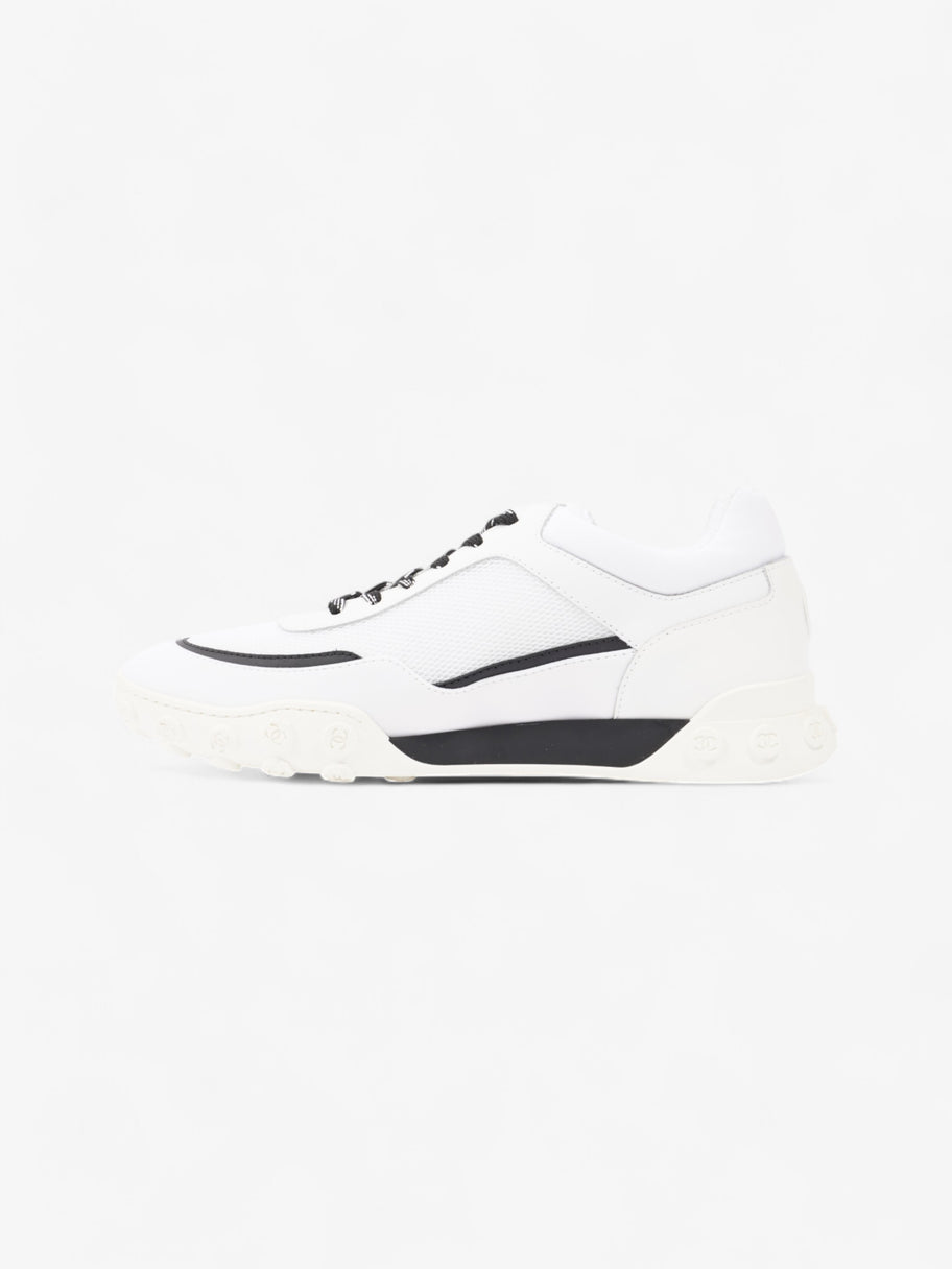 Chanel CC Sneakers White  / Black Mesh EU 42 UK 8 Image 3