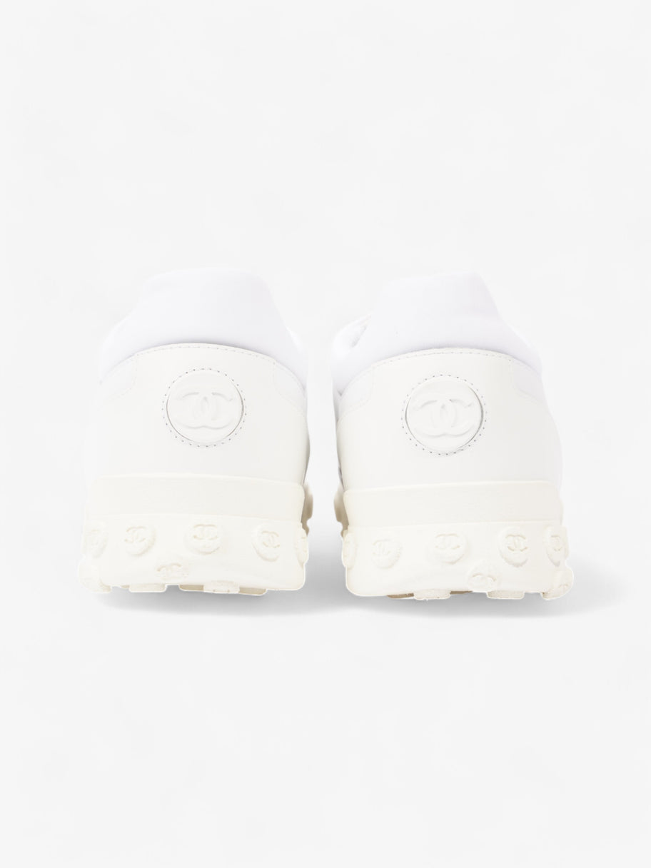 Chanel CC Sneakers White  / Black Mesh EU 42 UK 8 Image 6
