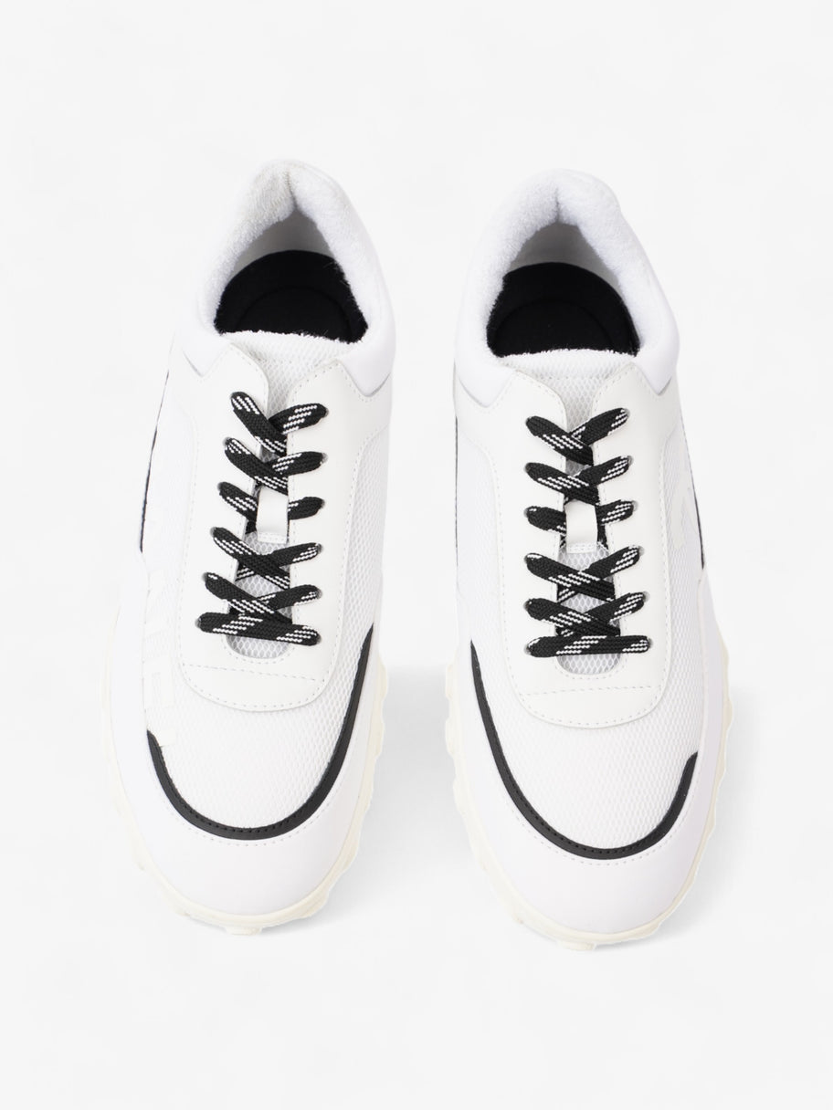Chanel CC Sneakers White  / Black Mesh EU 42 UK 8 Image 8