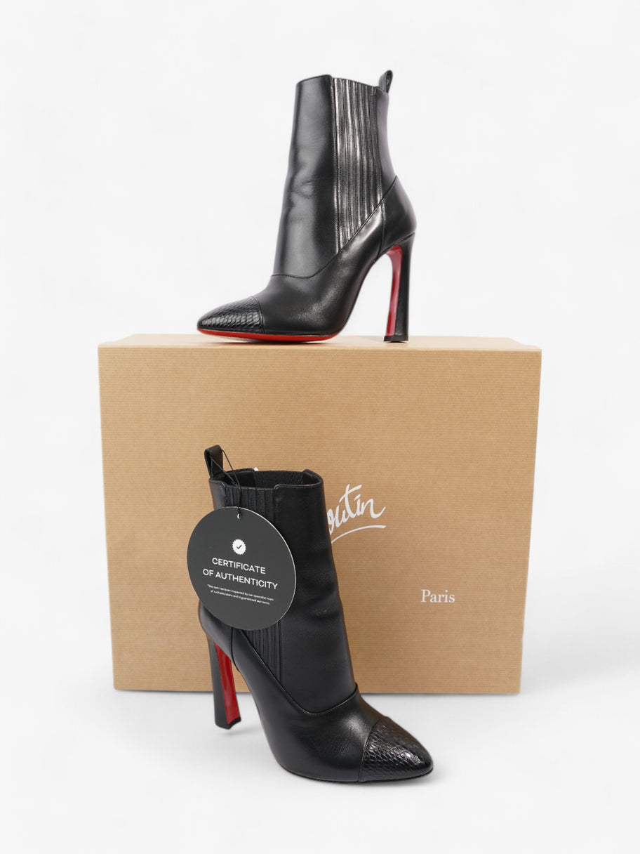 Christian Louboutin Me In The 90's 100 Black Leather EU 37 UK 4 Image 9