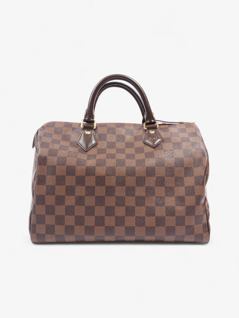  Louis Vuitton Speedy Damier Ebene Coated Canvas 30