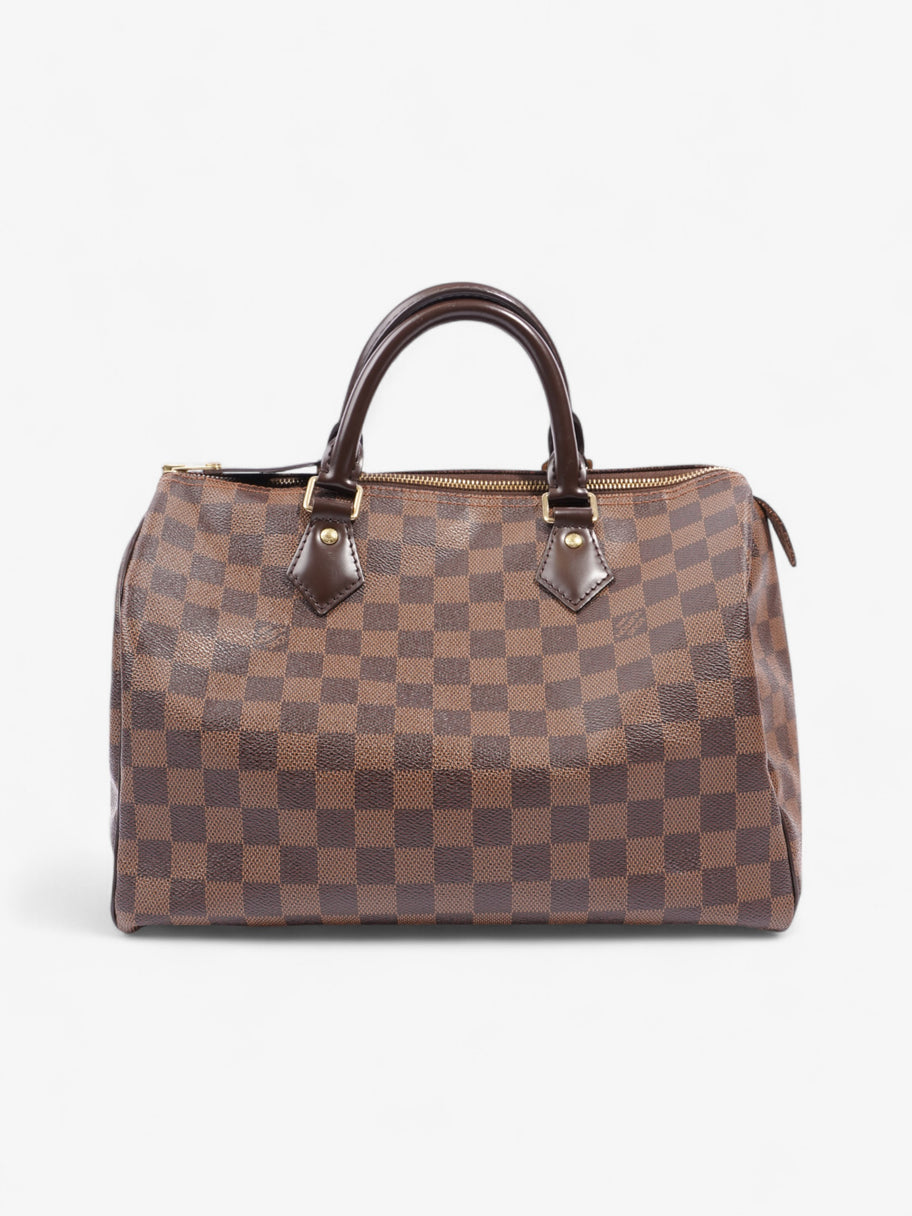 Louis Vuitton Speedy Damier Ebene Coated Canvas 30 Image 4
