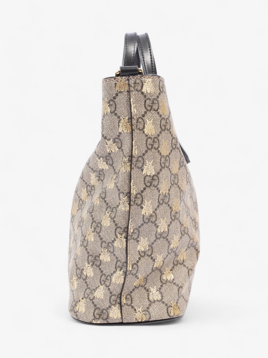 Gucci GG Bee Tote Supreme Coated Canvas Small Image 5