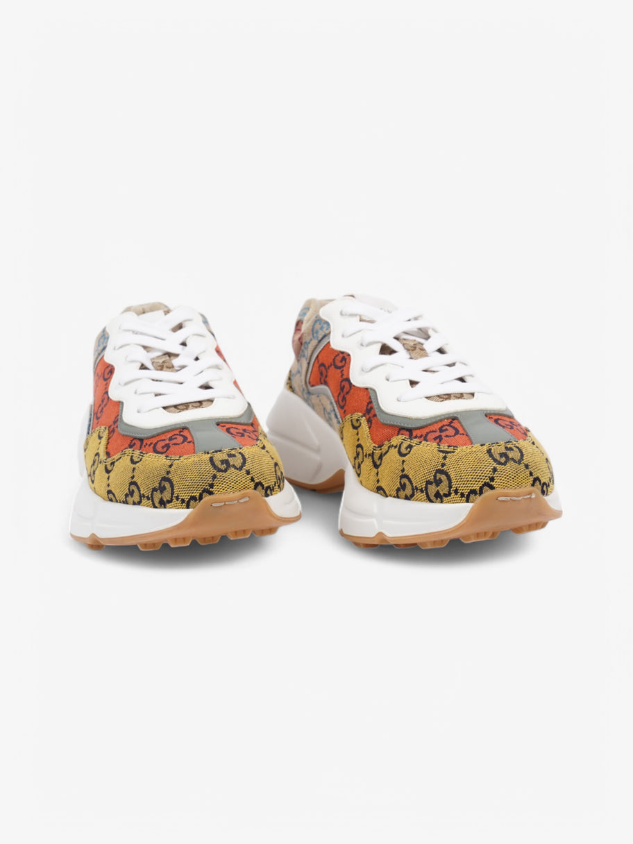 Gucci Rhyton Red / Yellow Canvas EU 40 UK 7 Image 2