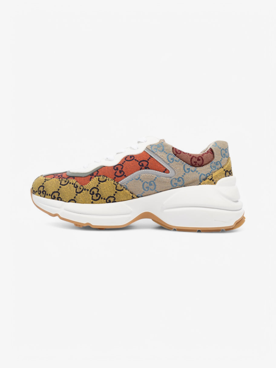 Gucci Rhyton Red / Yellow Canvas EU 40 UK 7 Image 3