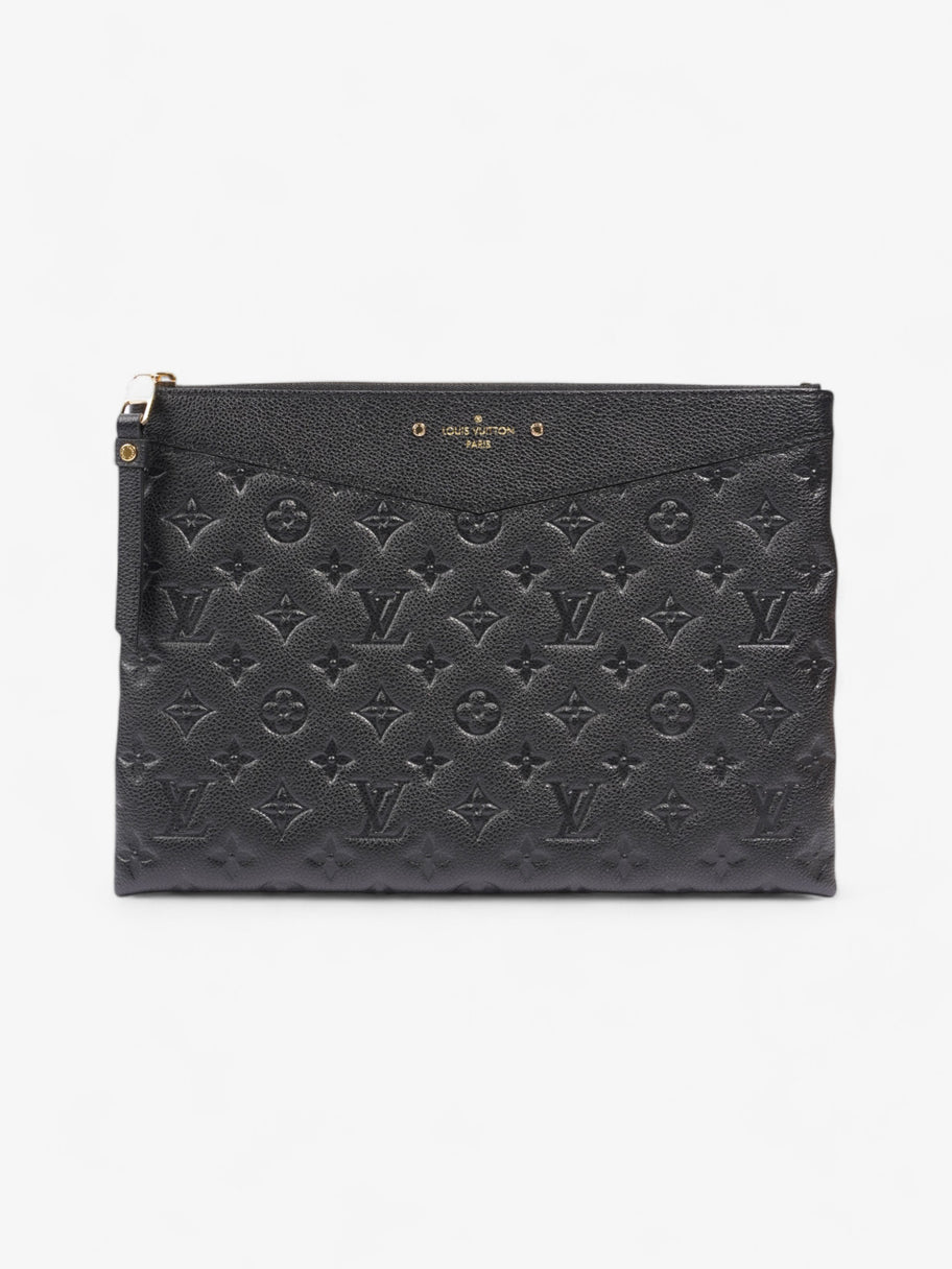 Louis Vuitton Daily Pouch Black Empreinte Leather Image 1