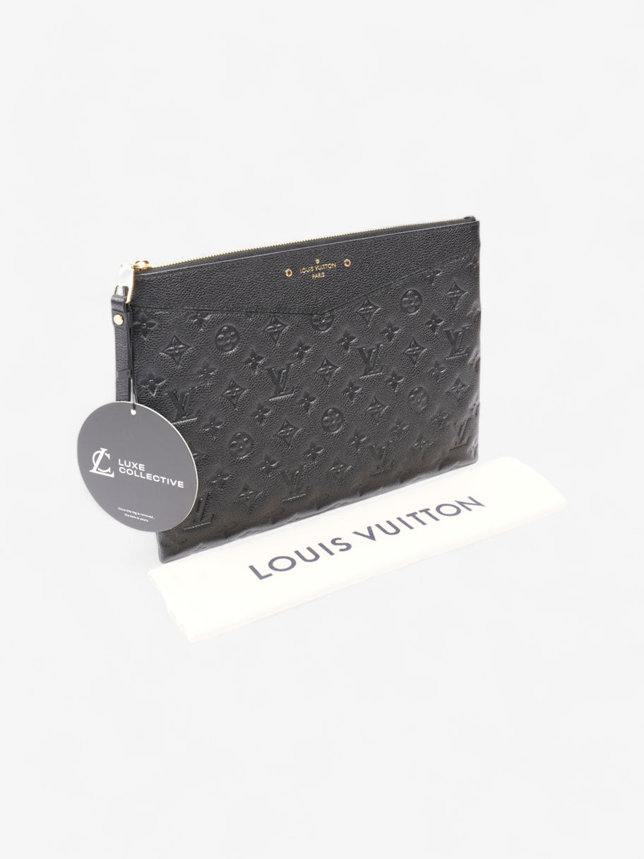 Louis Vuitton Daily Pouch Black Empreinte Leather Image 7