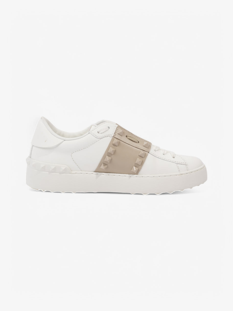 Valentino Untitled 11 White / Beige Leather EU 37 UK 4 Image 4