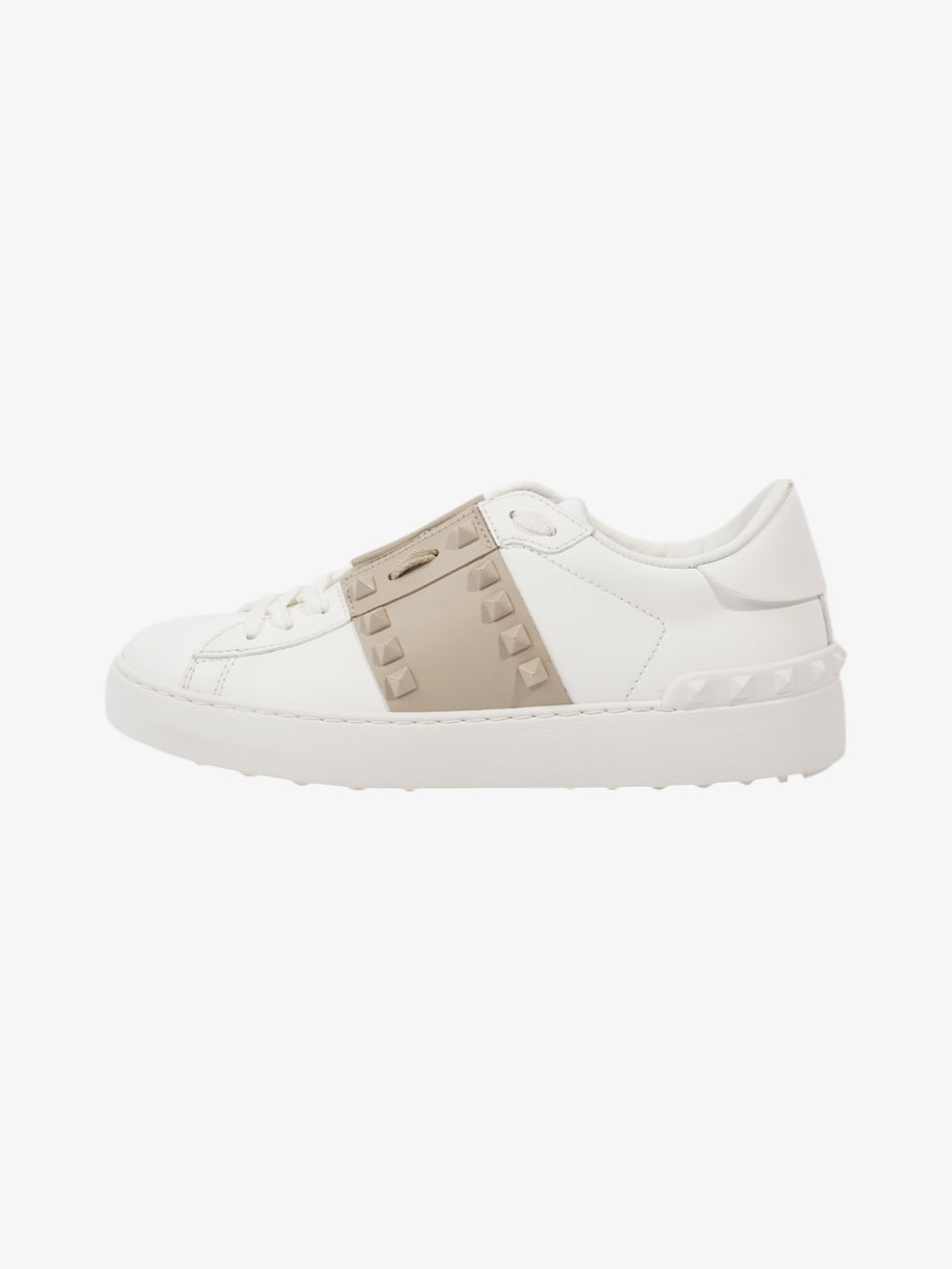 Valentino Untitled 11 White / Beige Leather EU 37 UK 4 Image 5