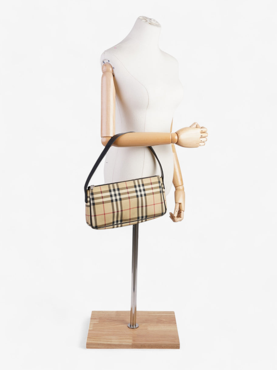 Burberry Check Shoulder Bag Nova Check PVC Image 2