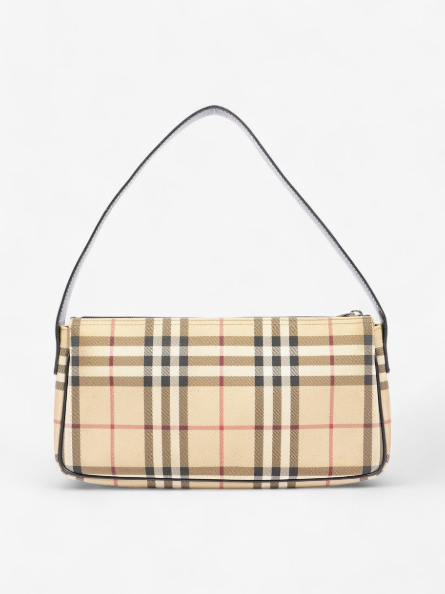 Burberry Check Shoulder Bag Nova Check PVC Image 1