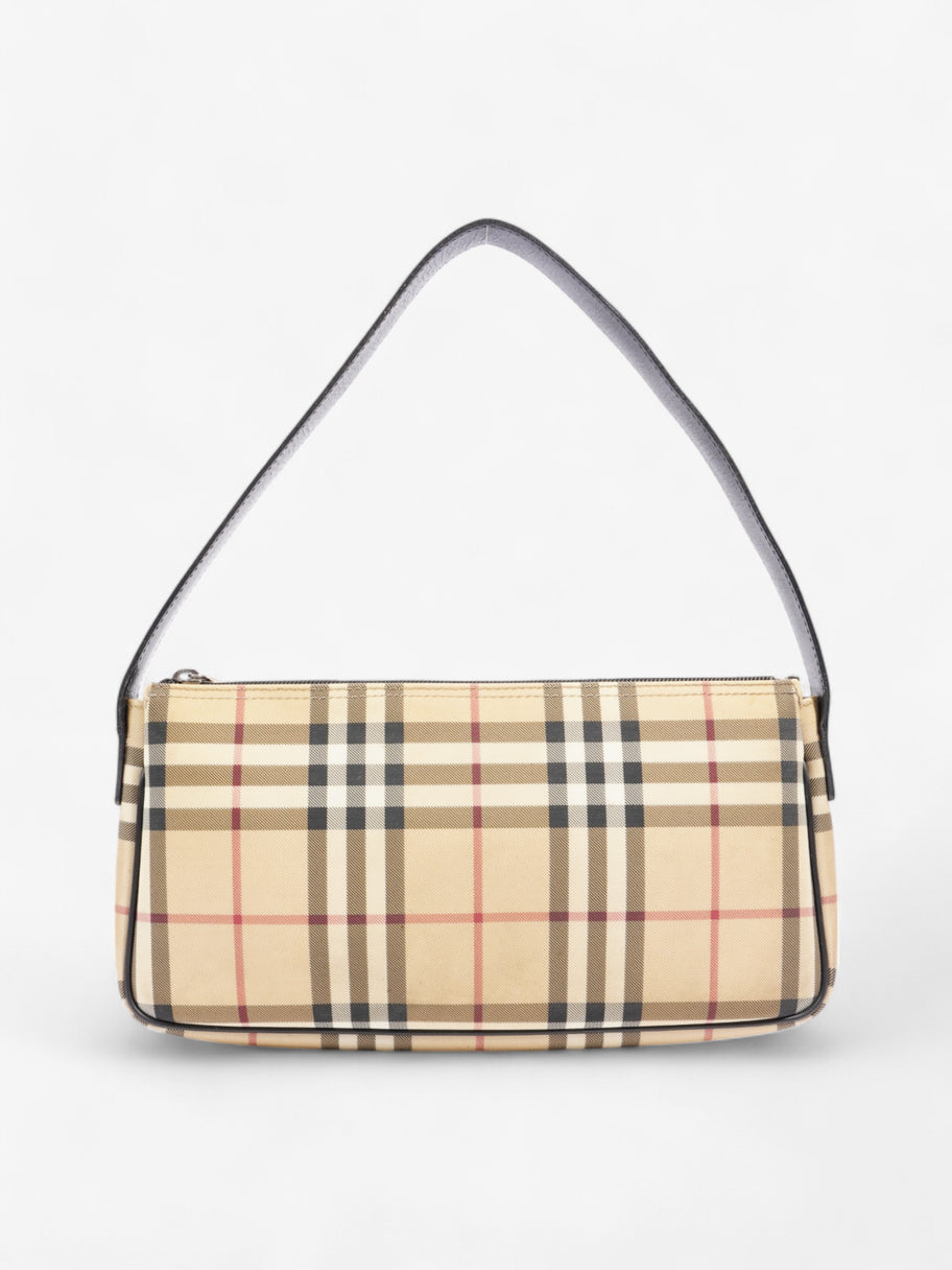 Burberry Check Shoulder Bag Nova Check PVC Image 4