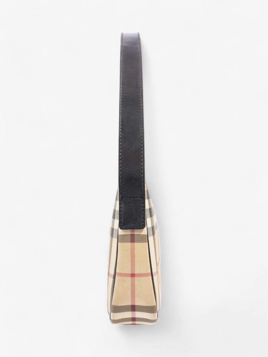 Burberry Check Shoulder Bag Nova Check PVC Image 5