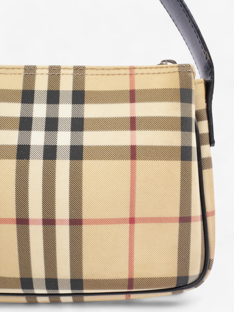 Burberry Check Shoulder Bag Nova Check PVC Image 8