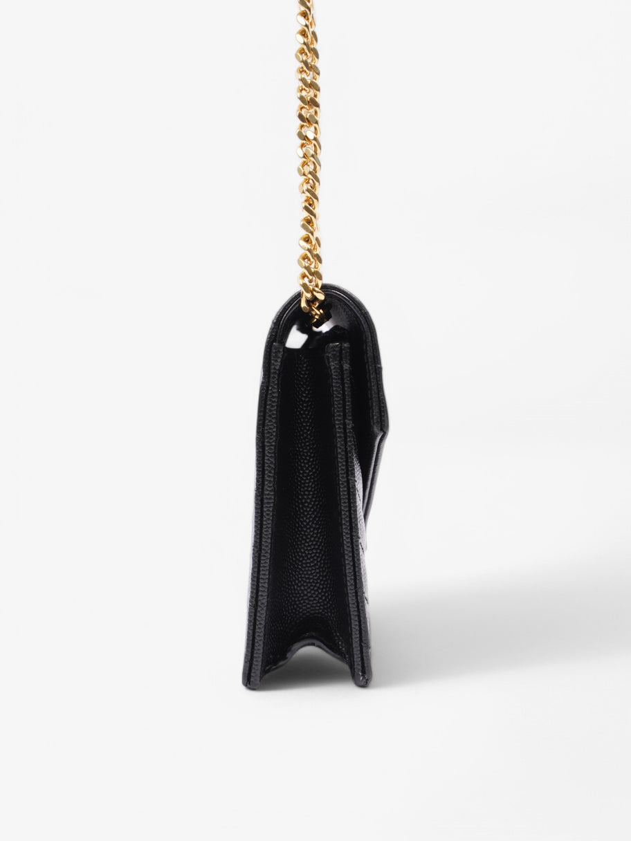 Saint Laurent Envelope Chain Wallet Black Leather Image 5