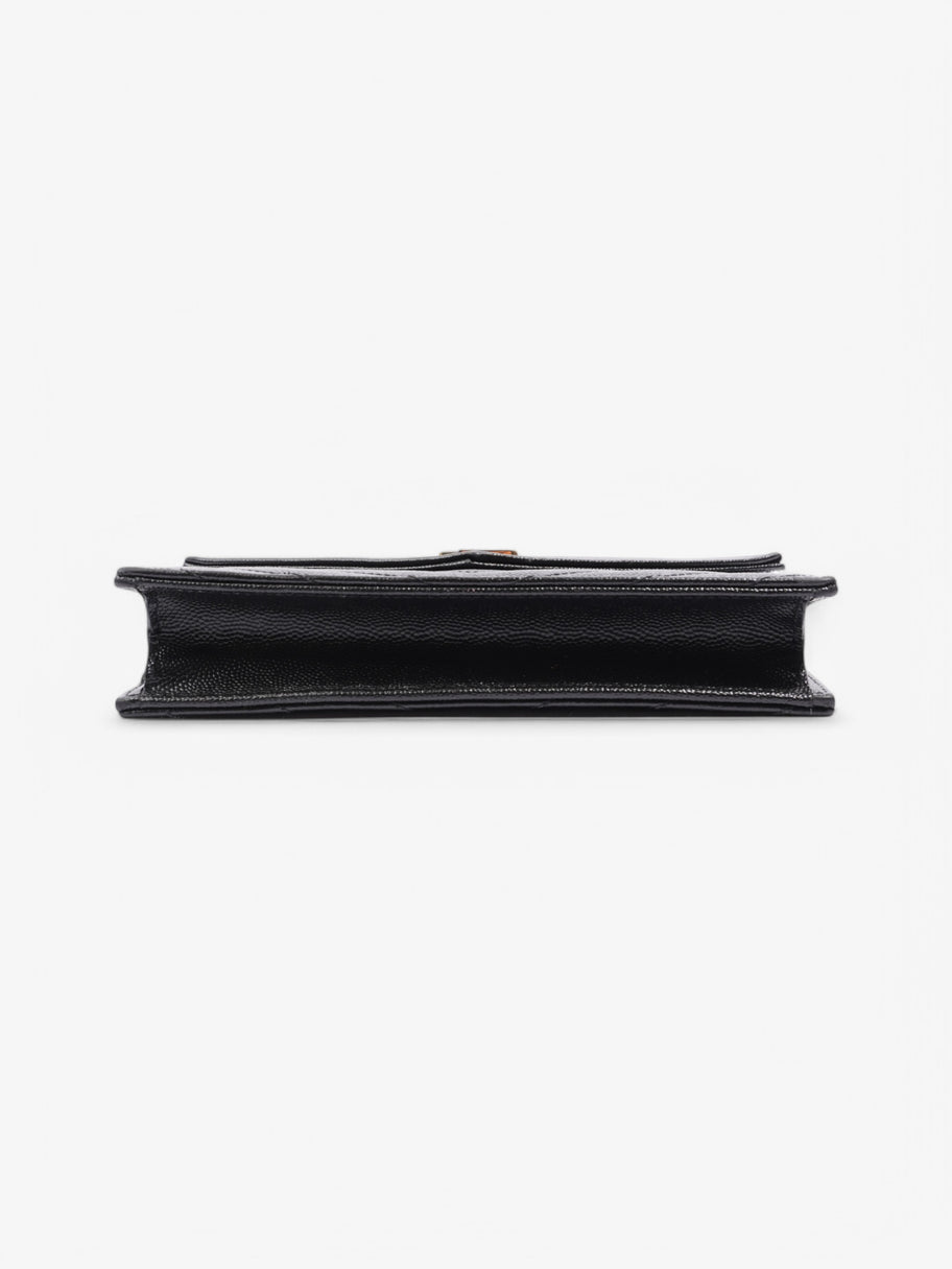 Saint Laurent Envelope Chain Wallet Black Leather Image 6