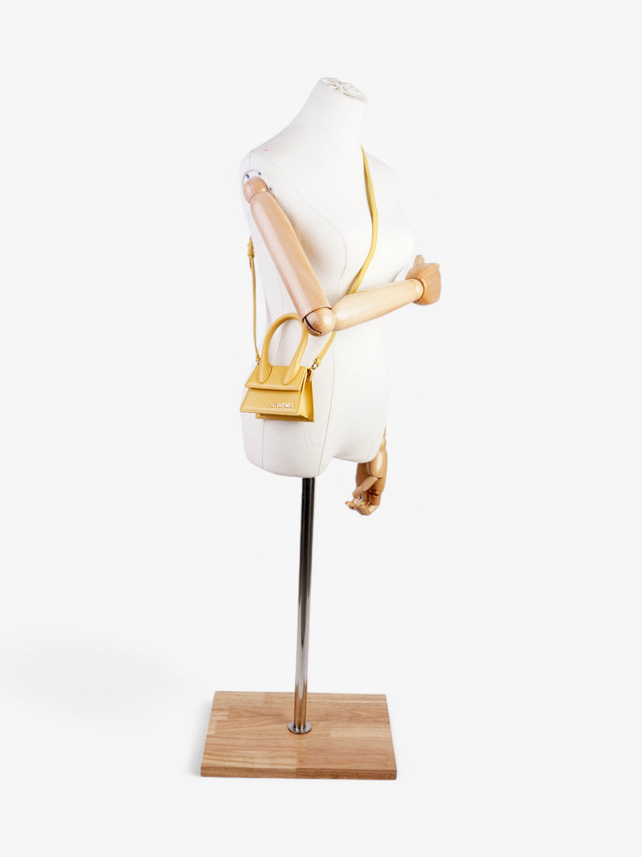 Jacquemus Le Chiquito Dark Yellow Leather Image 2