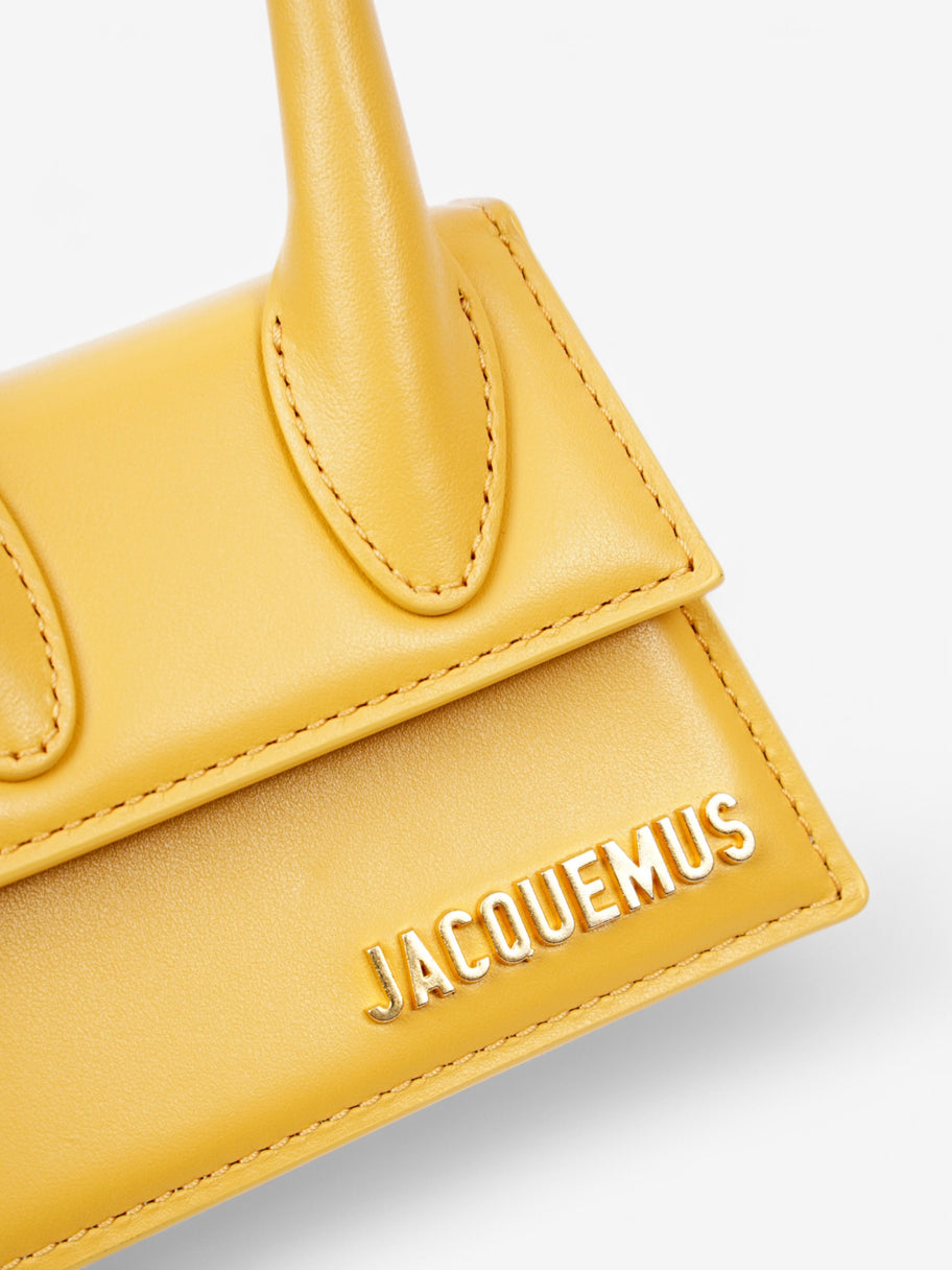 Jacquemus Le Chiquito Dark Yellow Leather Image 8