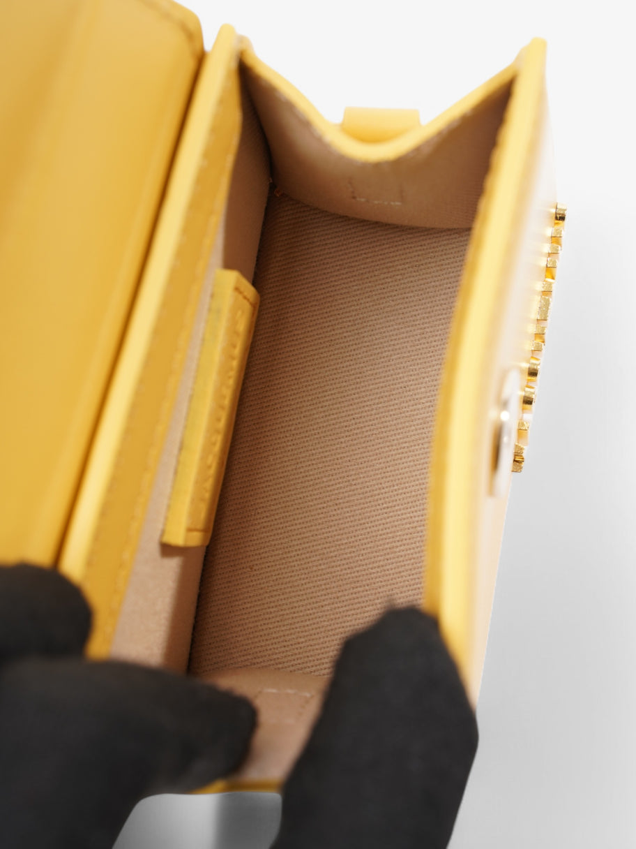 Jacquemus Le Chiquito Dark Yellow Leather Image 9