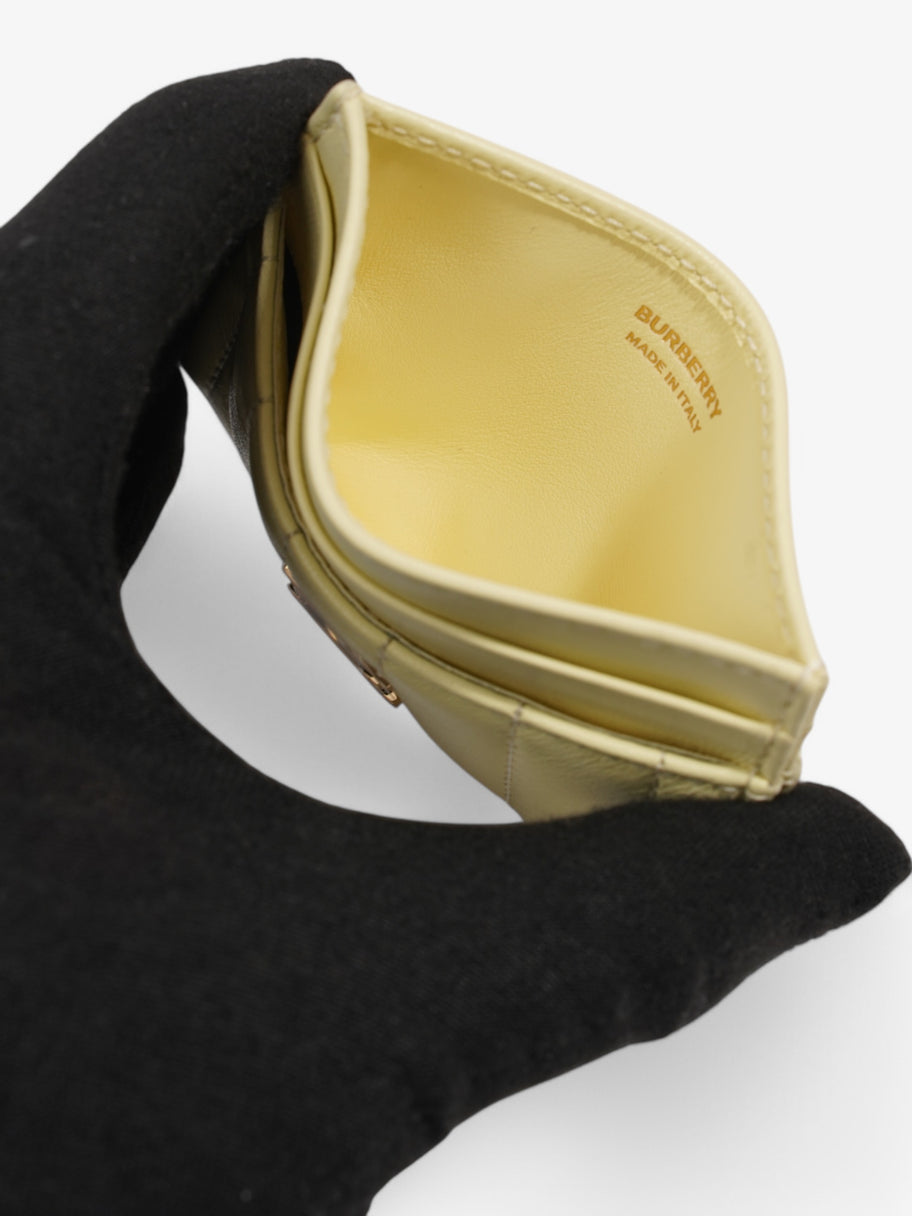 Burberry Lola Card Case Cool Lemon Leather Image 5