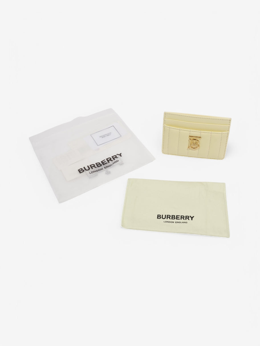 Burberry Lola Card Case Cool Lemon Leather Image 6