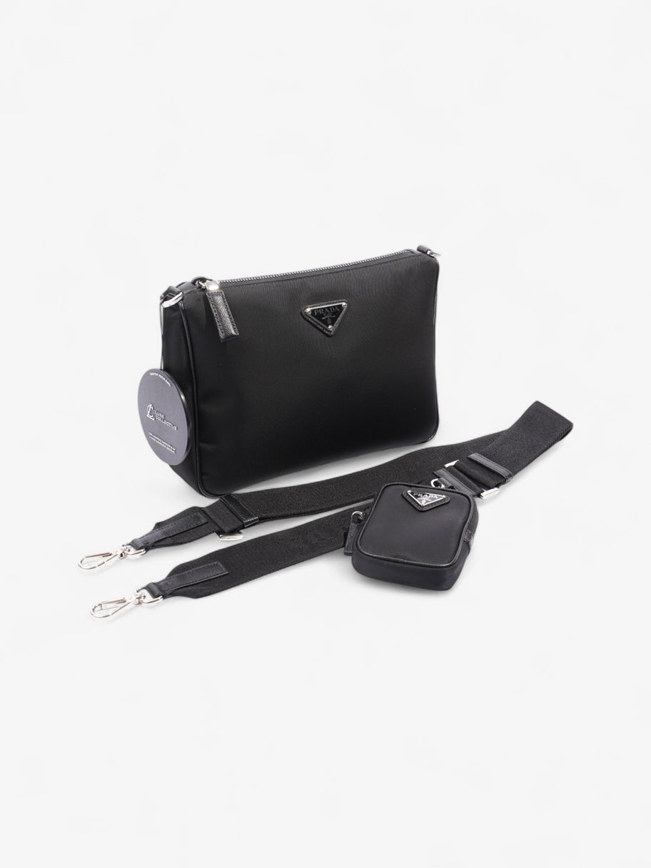 Prada Crossbody Bag Black Re Nylon Image 11