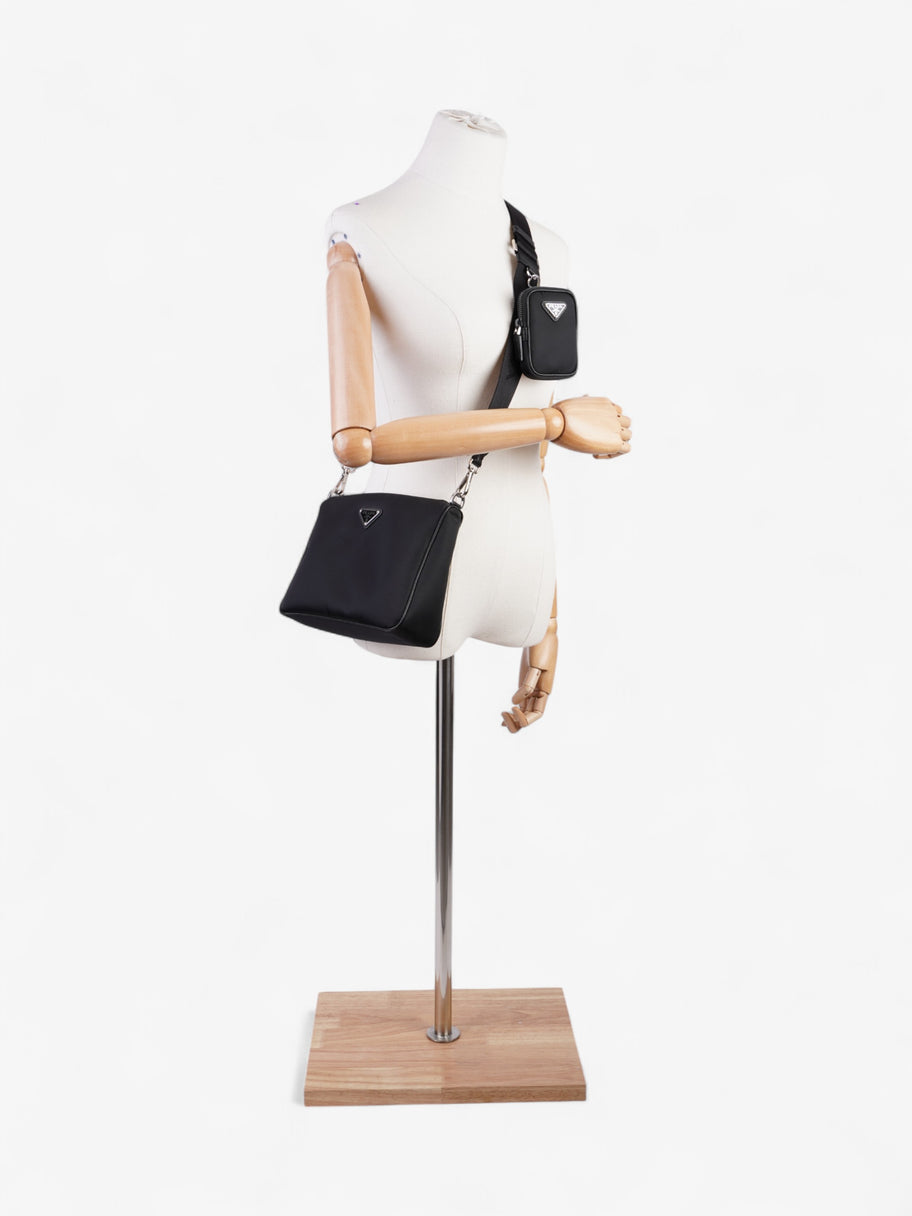 Prada Crossbody Bag Black Re Nylon Image 2