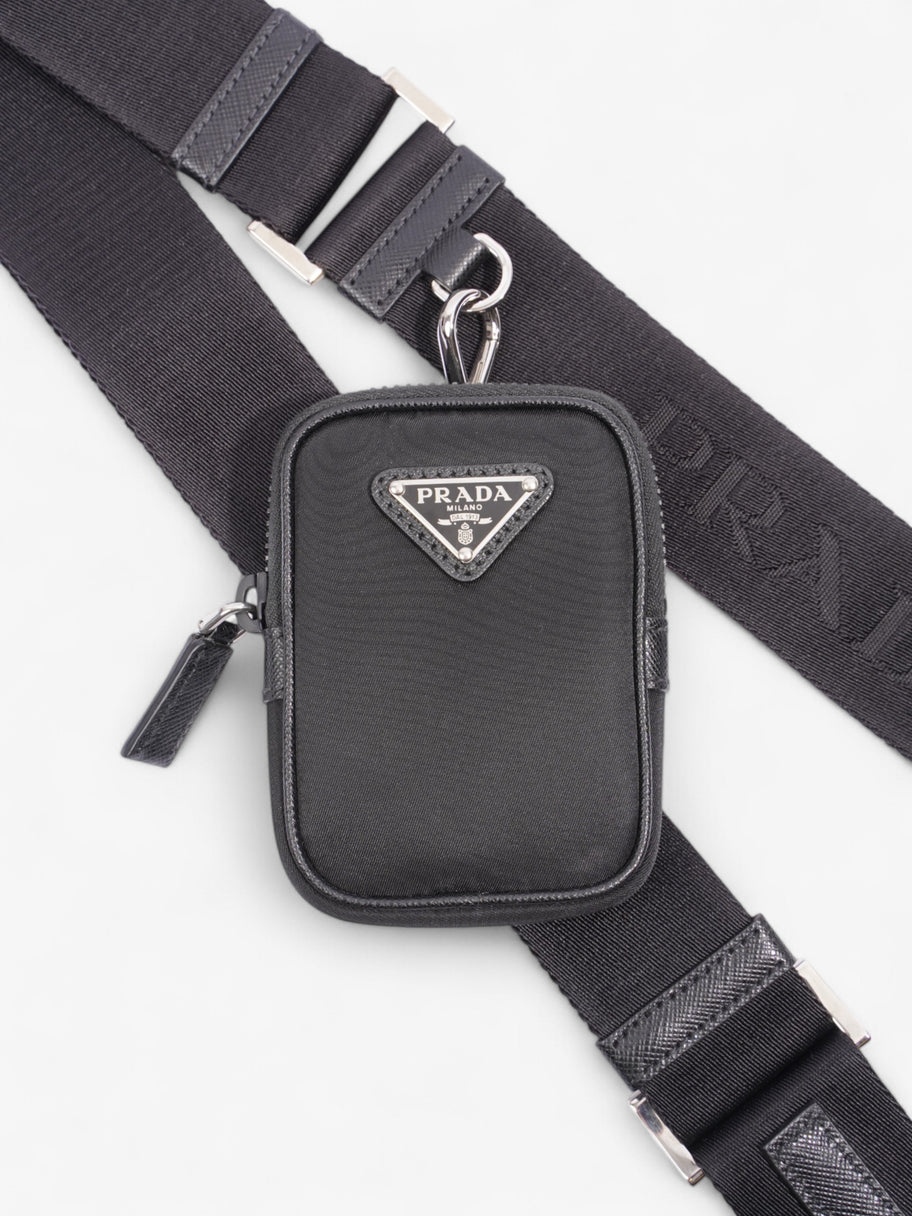 Prada Crossbody Bag Black Re Nylon Image 8