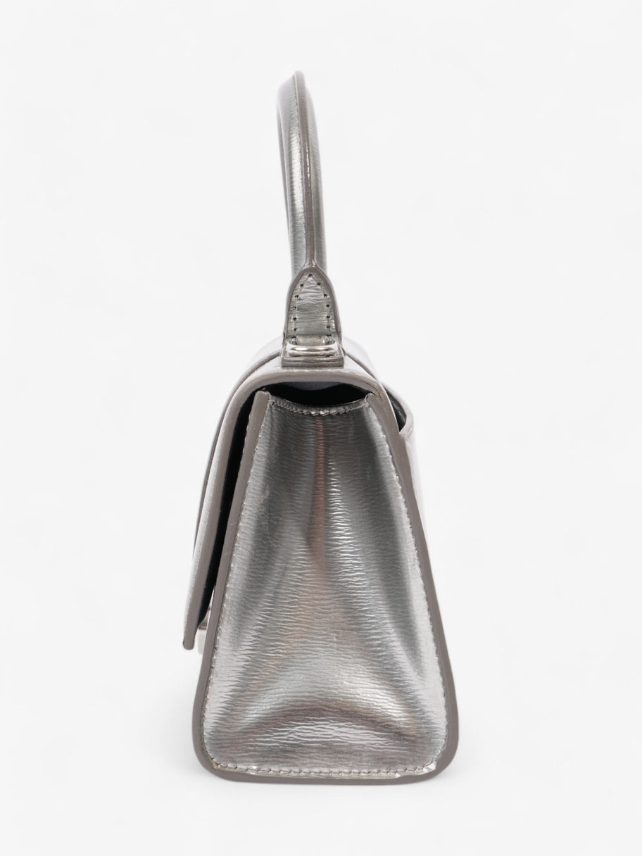 Balenciaga Hourglass Metallic Calfskin Leather XS Image 3