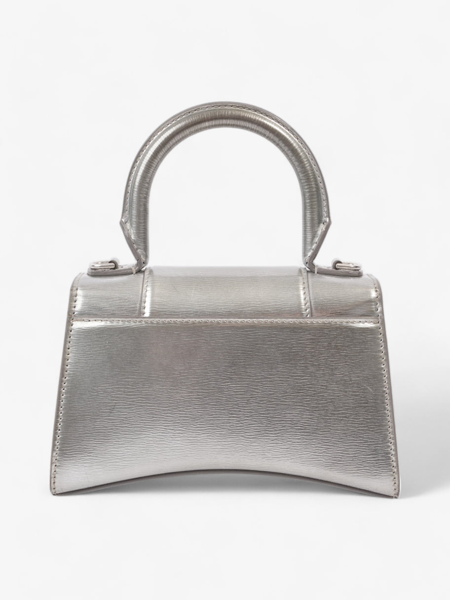 Balenciaga Hourglass Metallic Calfskin Leather XS Image 4