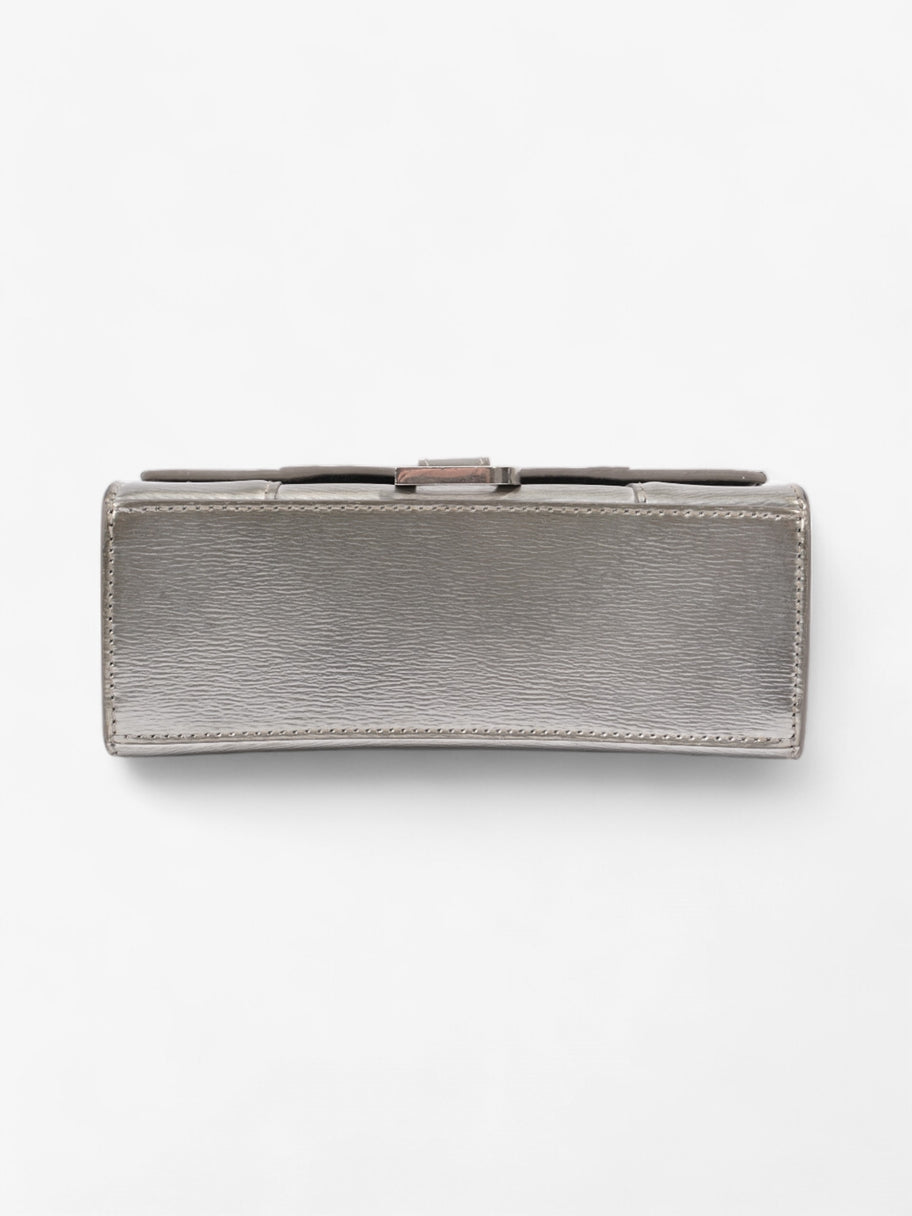 Balenciaga Hourglass Metallic Calfskin Leather XS Image 6