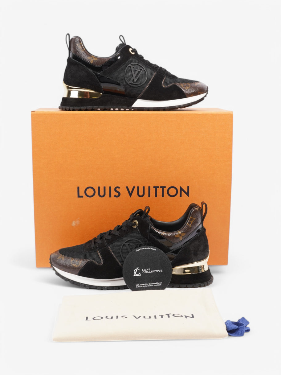 Louis Vuitton Run Away Black / Monogram Mesh EU 38.5 UK 5.5 Image 10
