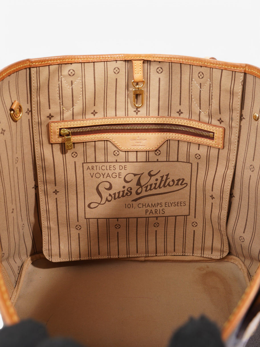 Louis Vuitton Neverfull Monogram Coated Canvas MM Image 10