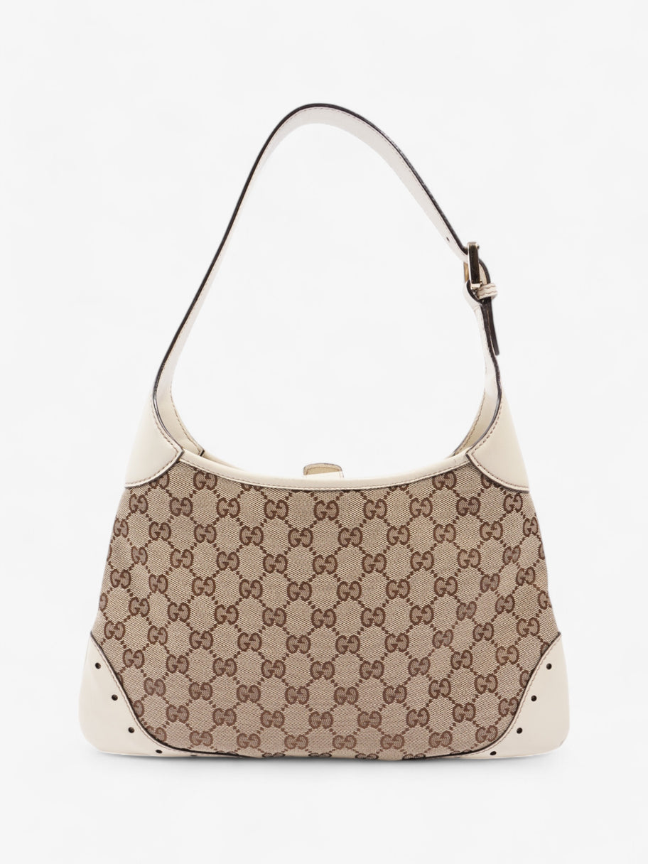 Gucci GG Punch Jackie GG Supreme / White Canvas Image 4