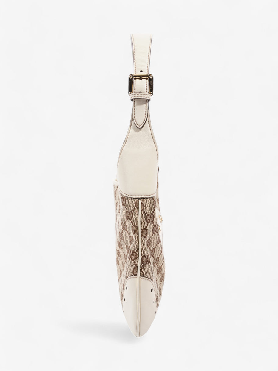 Gucci GG Punch Jackie GG Supreme / White Canvas Image 5
