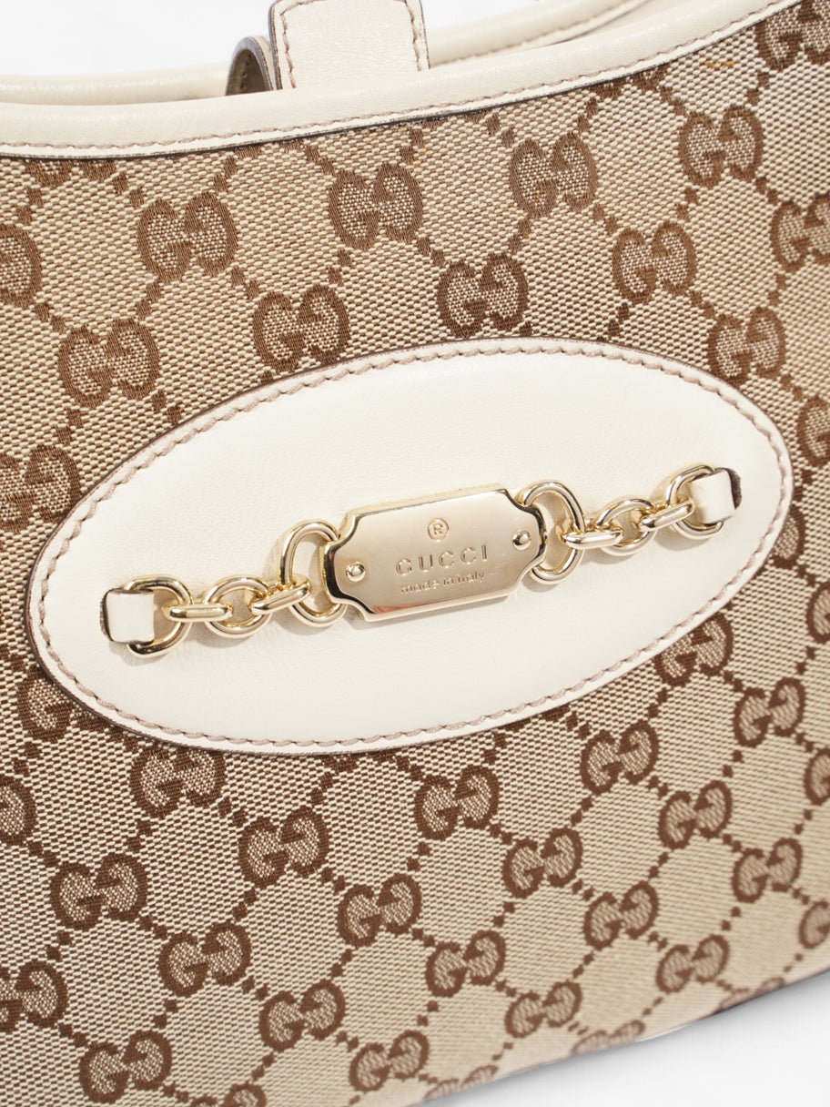 Gucci GG Punch Jackie GG Supreme / White Canvas Image 7