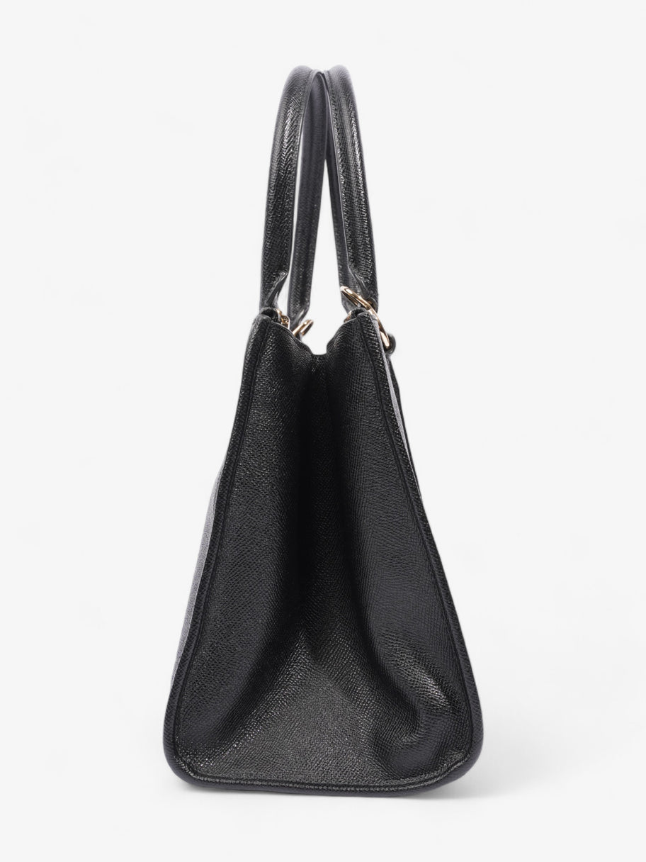 Coach Christie Carryall Black Leather Medium Image 5