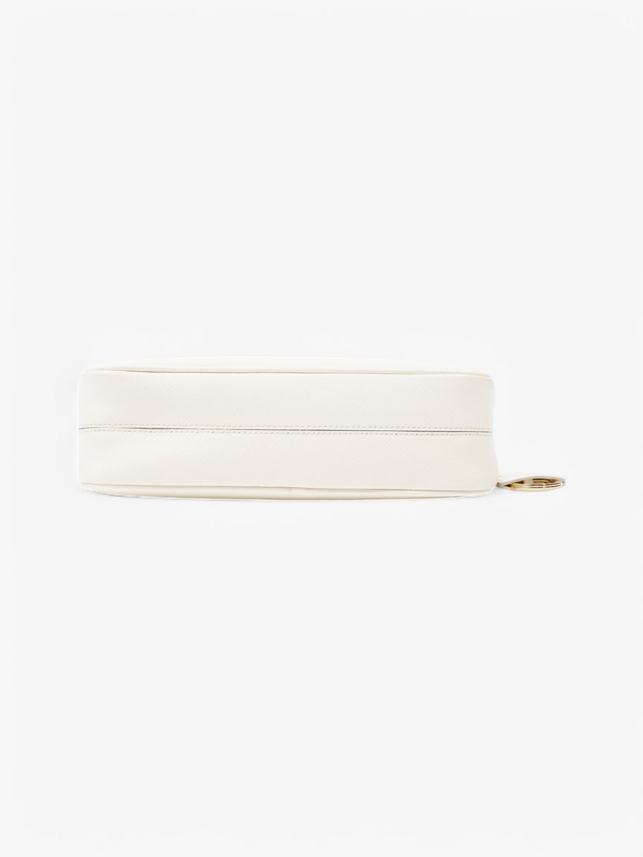 Prada Hobo Re-Edition 2005 White Saffiano Leather Image 6