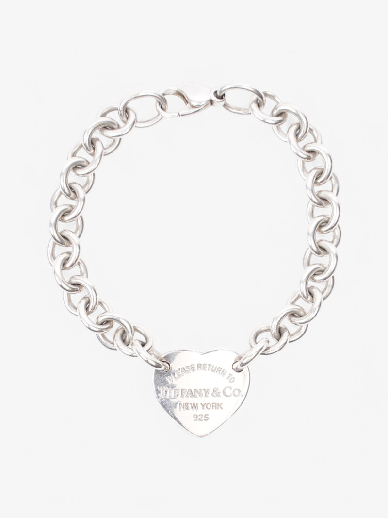  Tiffany and Co Return To Tiffany Heart Tag Bracelet Silver Silver Sterling