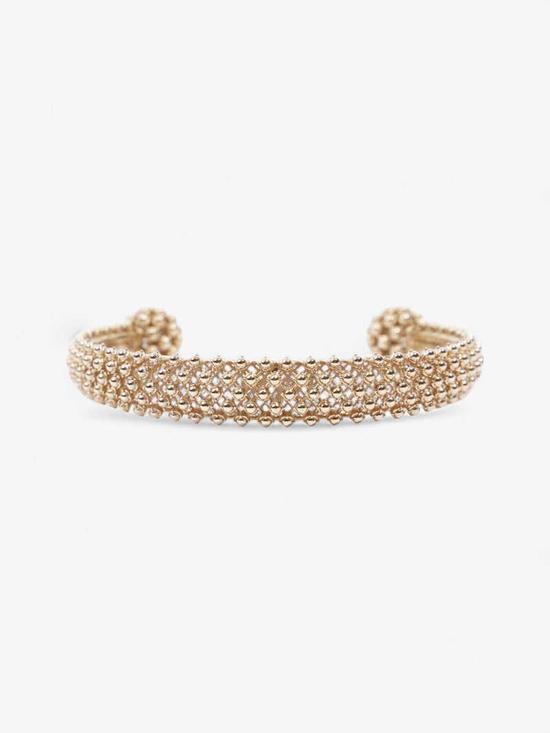  Christian Dior Tribales Bangle Gold Base Metal Medium