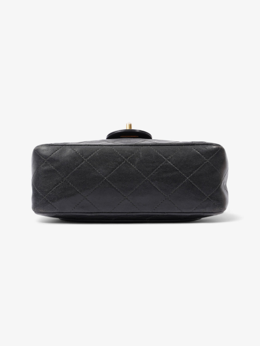 Chanel Classic Flap Black Leather Small Image 6